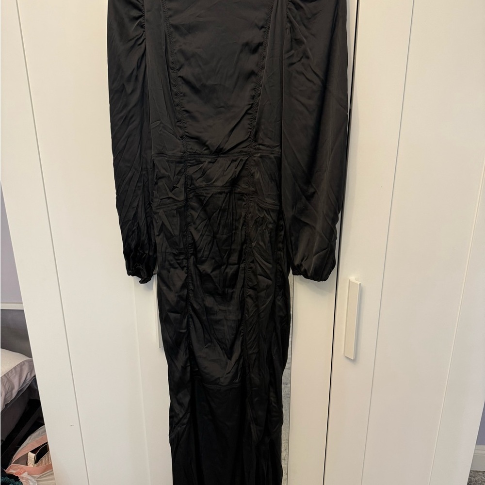 By Malene Birger Black Zippered Top